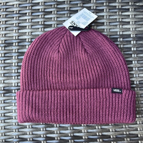 Vans WM Core Basic Dark Beanie Skateboarding Hat Pink Women VN0A34GVYWN - Picture 13 of 16